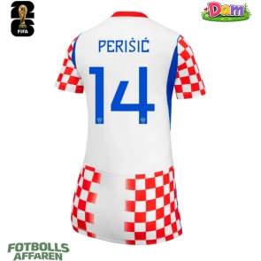 Kroatien Ivan Perisic #14 Hemmatröja Kvinnor VM 2026 Kortärmad